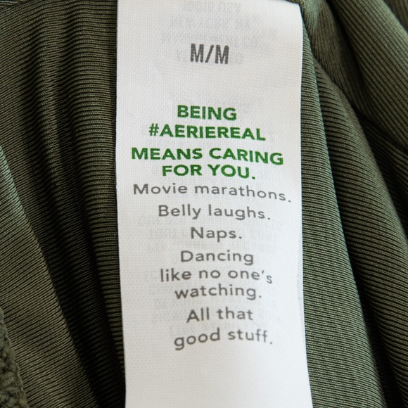 Aerie Deep Green Embroidered Floral Cheeky One Piece Swimsuit, Size Medium - Picture 9 of 12